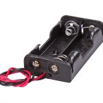 Batteriholder 2xR06(AA), 50 stk