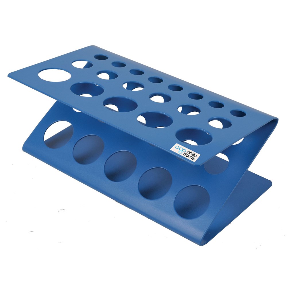 reagensrorholder_staal Reagensglasstativ russtfritt metall - Bilde 1