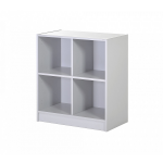 Flexi reol 80x40x88 cm, 4 rom - bjerk