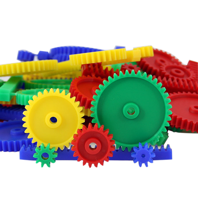 99255Hi.jpg Tannhjul, fire størrelser, 100 stk - Bilde 1