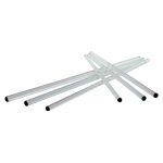 Glasstav 6 mm, lengde 250 mm, 10 stk
