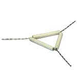 Triangel porselen, 10 stk